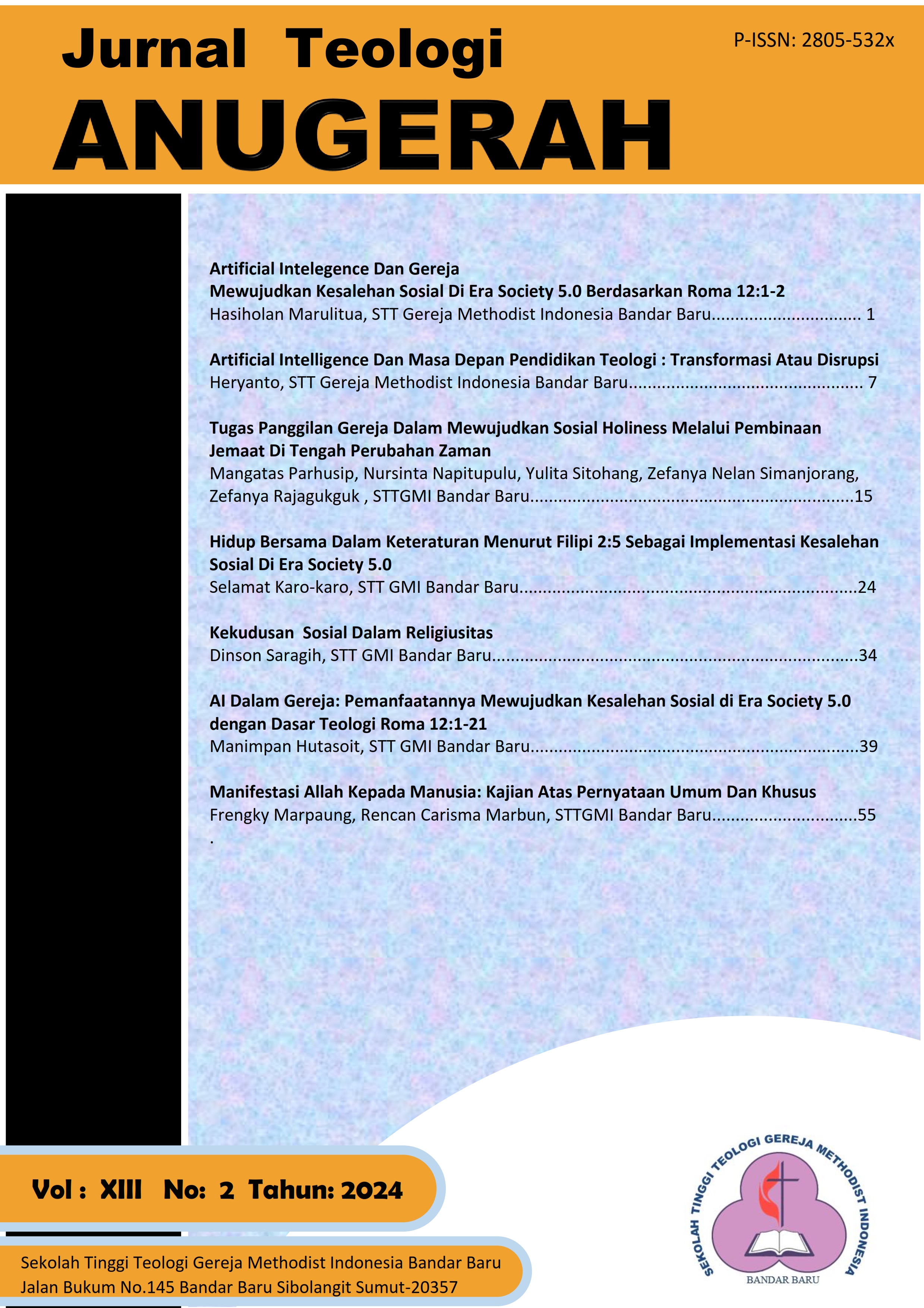 					Lihat Vol 13 No 2 (2024): Vol 13 No 2 Tahun 2024
				