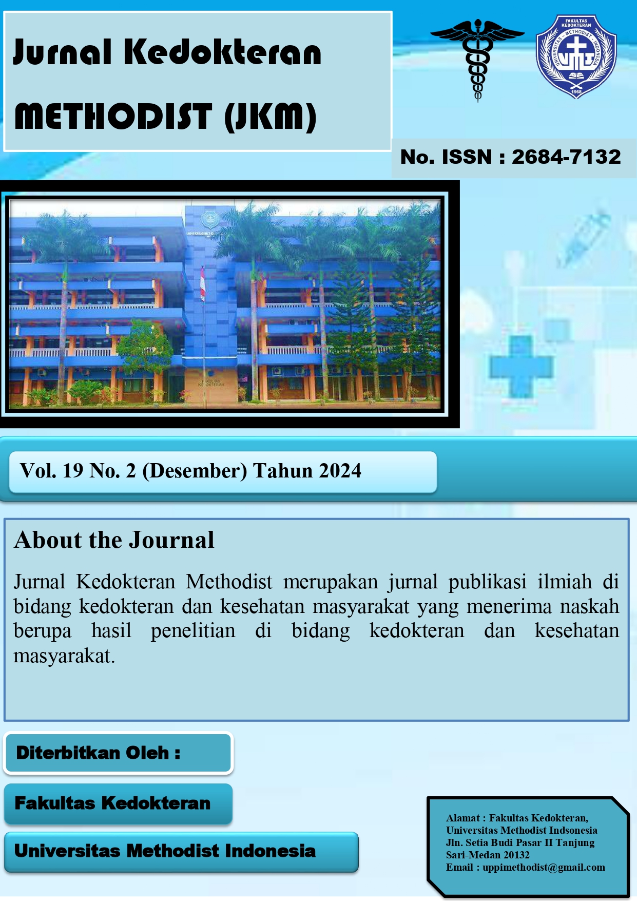 					View Vol. 19 No. 2 (2024): Jurnal Kedokteran Methodist
				