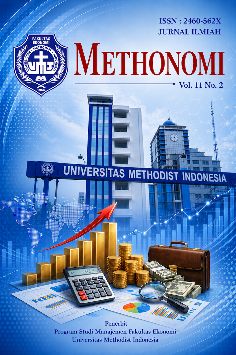 					View Vol. 11 No. 2 (2025): Jurnal Ilmiah METHONOMI
				