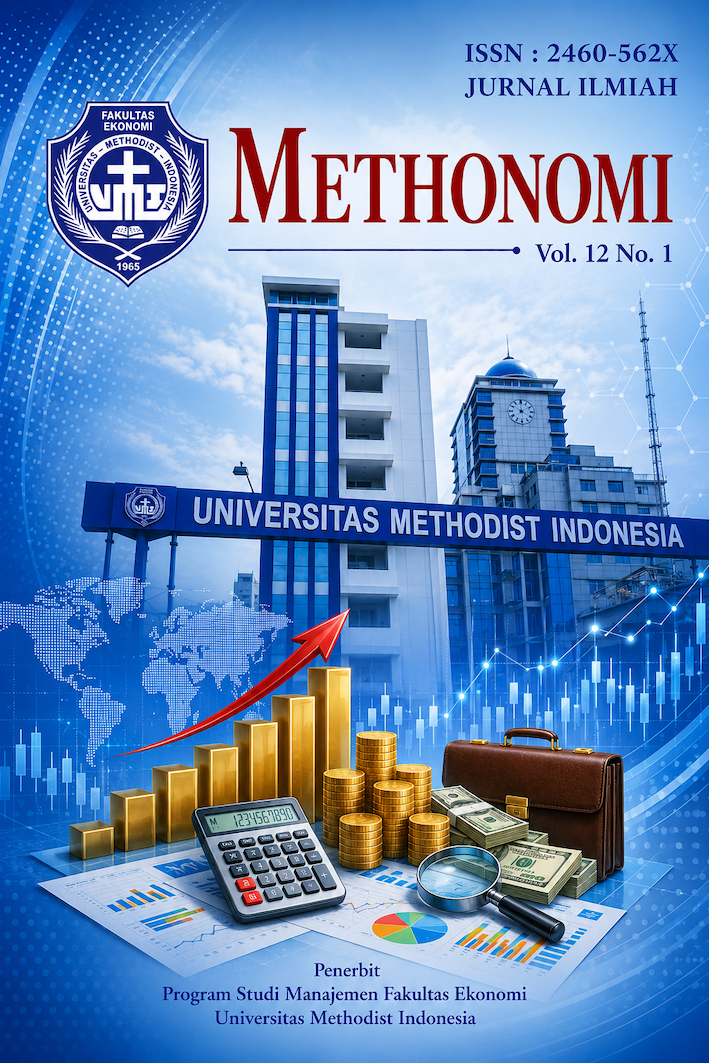 					View Vol. 12 No. 1 (2026): Jurnal Ilmiah METHONOMI
				